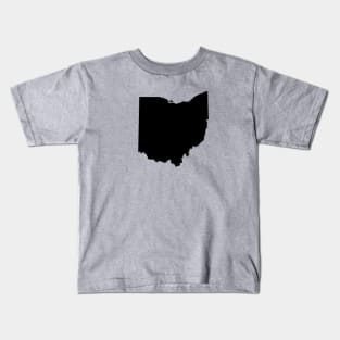 Ohio Black Kids T-Shirt